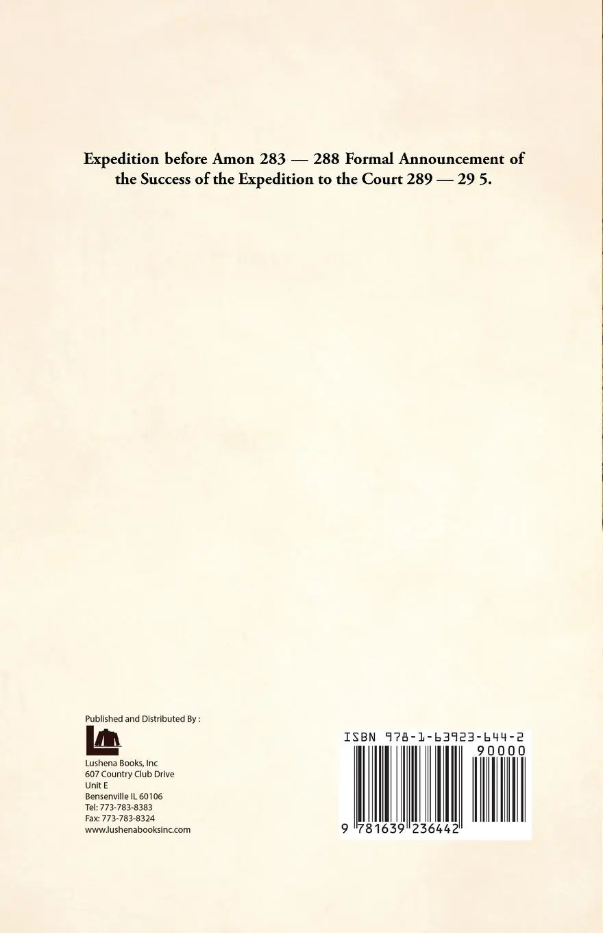 Rückseite: 9781639236442 | Ancient Records of Egypt Historical Documents From the Earliest...