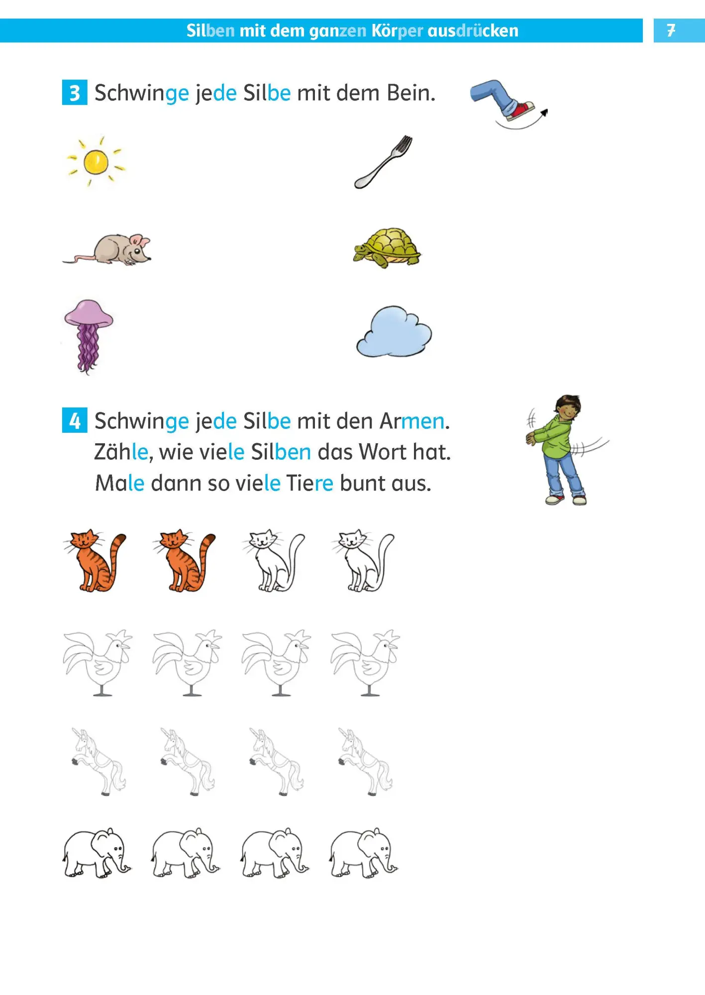 Bild: 9783129496442 | Die Deutsch-Helden: Silben-Lesetraining 1. Klasse | Glasschröder