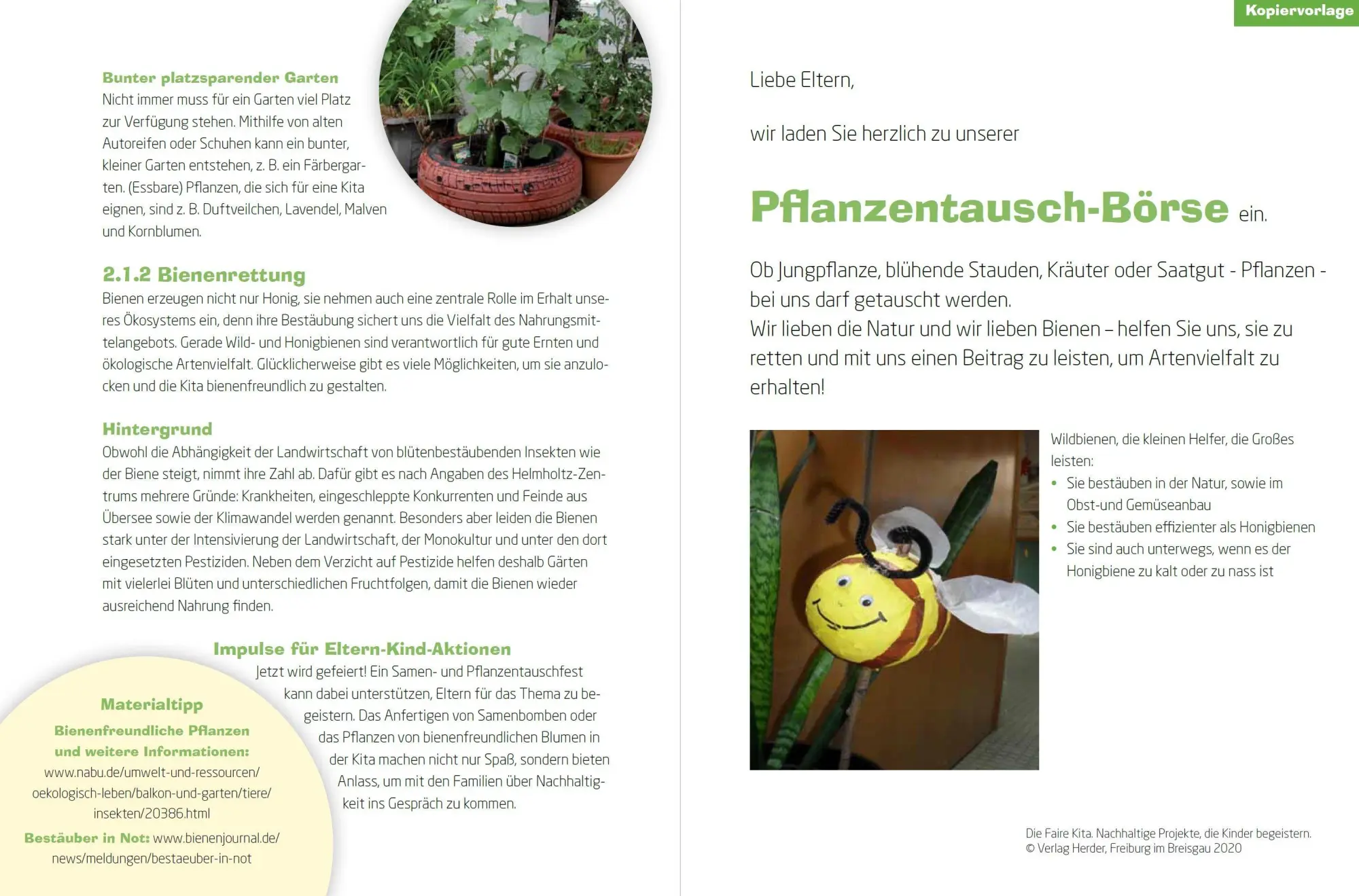 Bild: 9783451386442 | Die faire Kita | Nachhaltige Projekte, die Kinder begeistern | Geisler