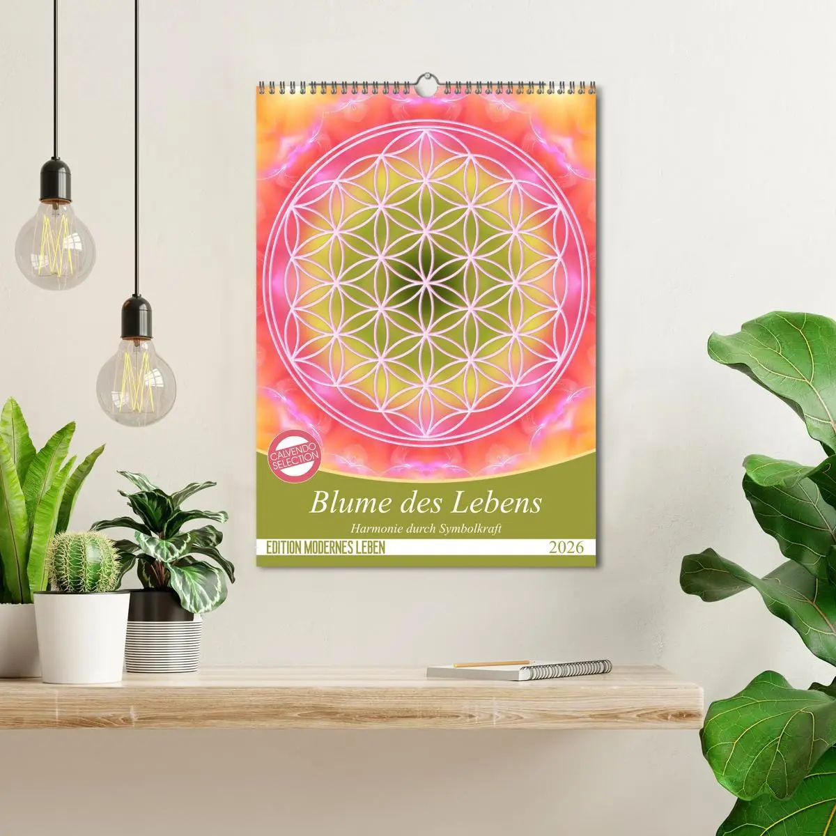 Bild: 9783516416442 | Blume des Lebens - Harmonie durch Symbolkraft (Wandkalender 2026...