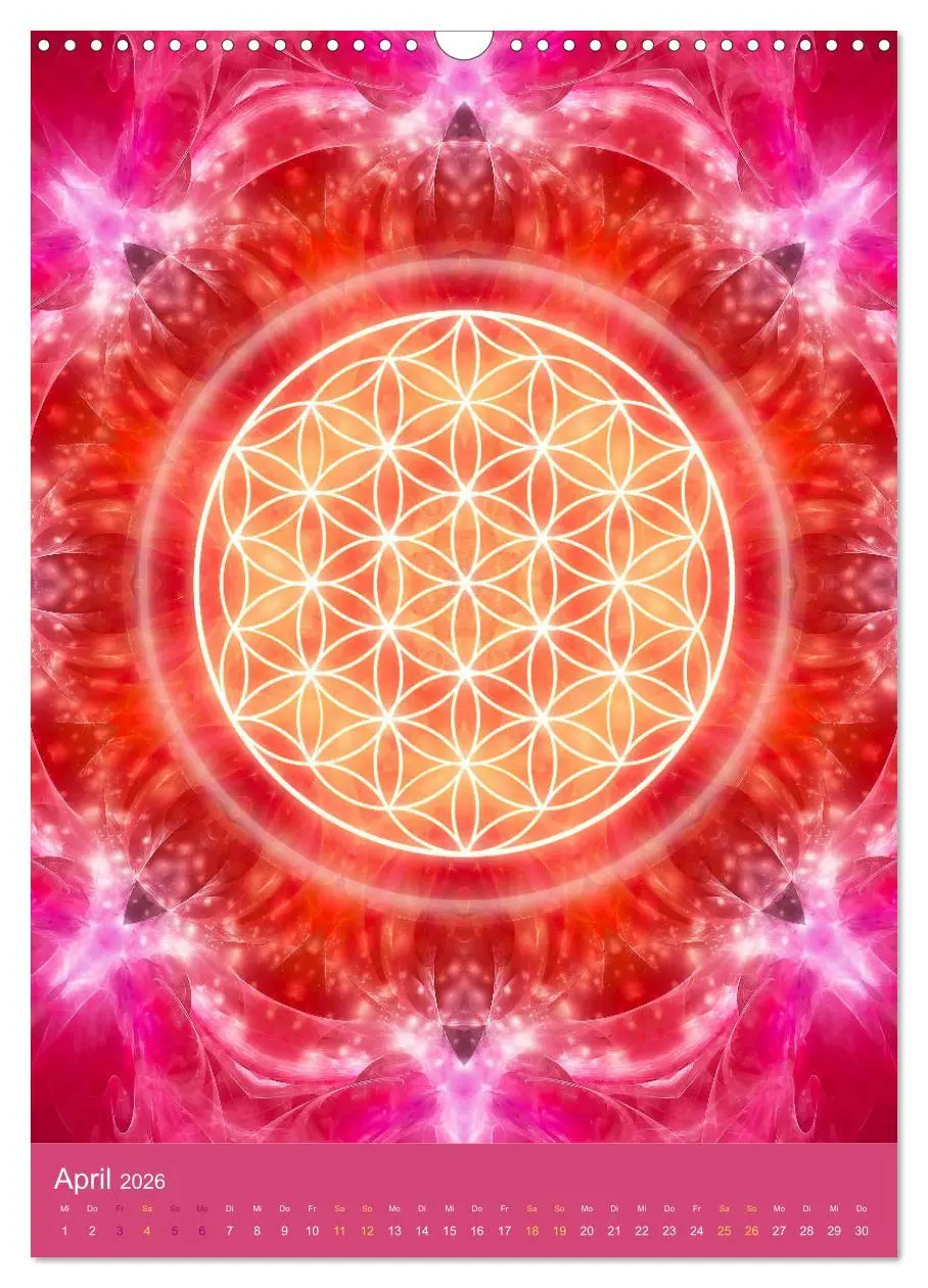 Bild: 9783516416442 | Blume des Lebens - Harmonie durch Symbolkraft (Wandkalender 2026...