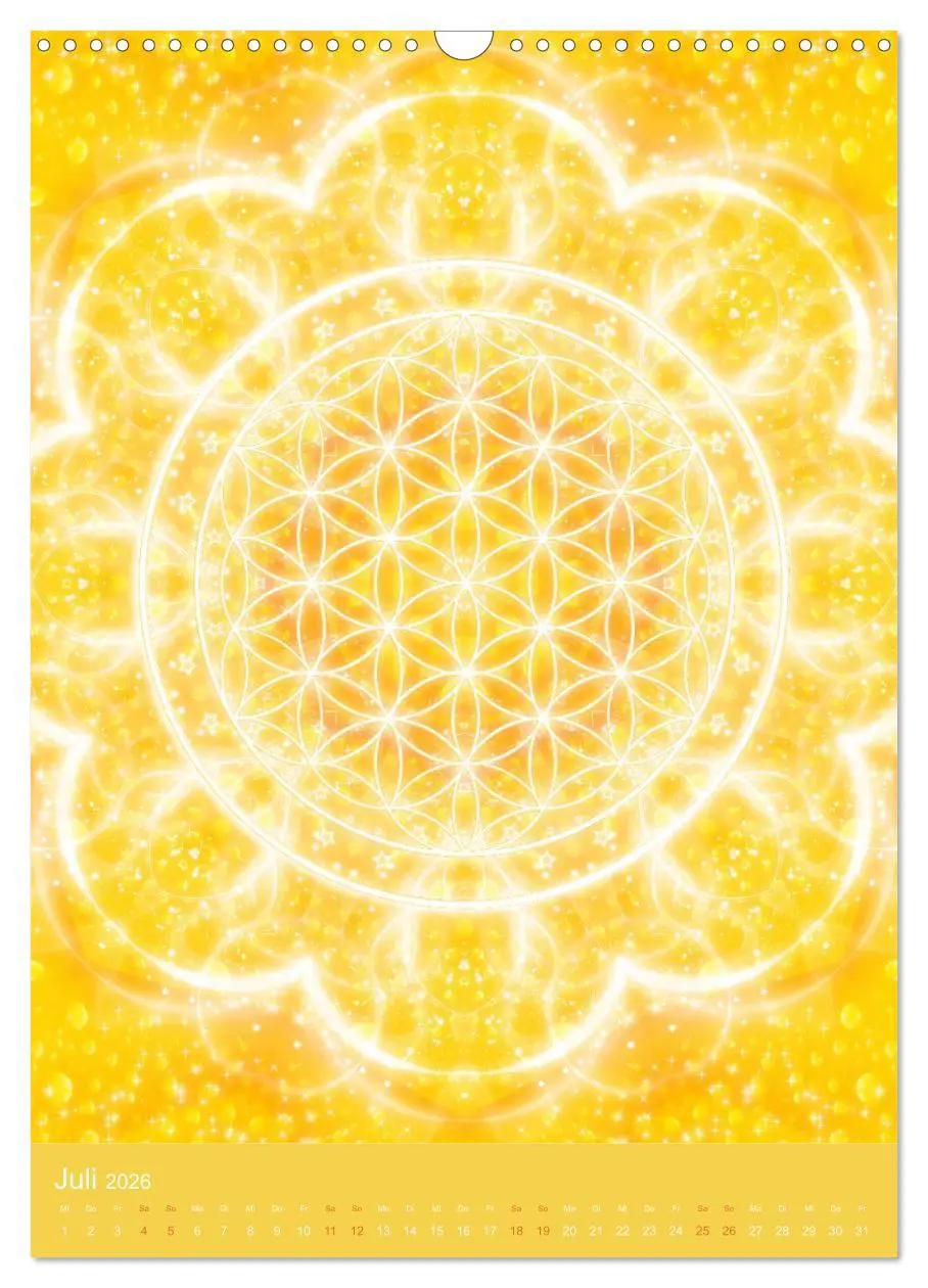 Bild: 9783516416442 | Blume des Lebens - Harmonie durch Symbolkraft (Wandkalender 2026...