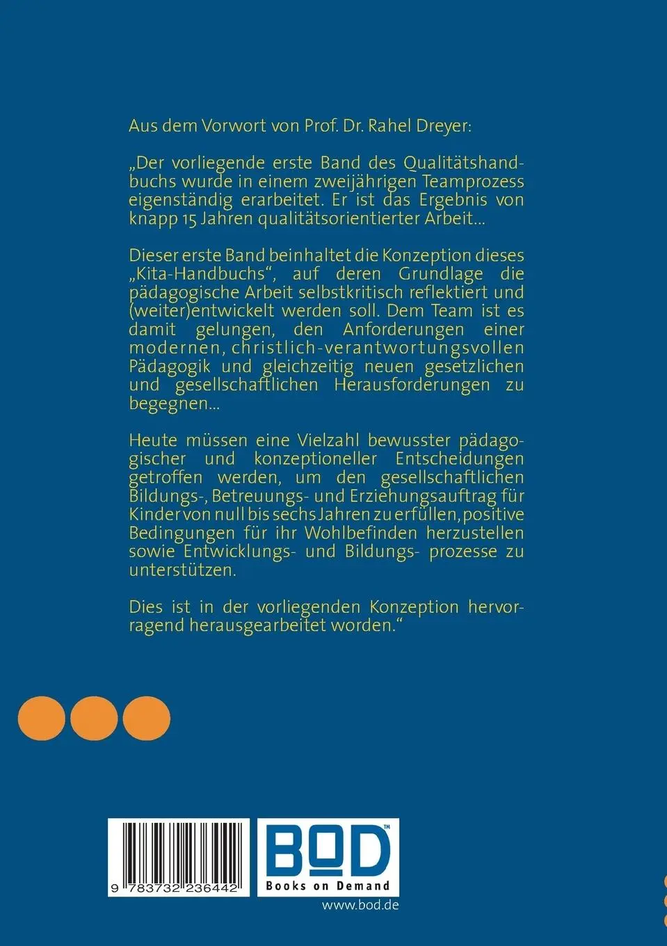 Rückseite: 9783732236442 | Woltersdorfer Kita-Qualitätshandbuch | Karolin Lenke (u. a.) | Buch