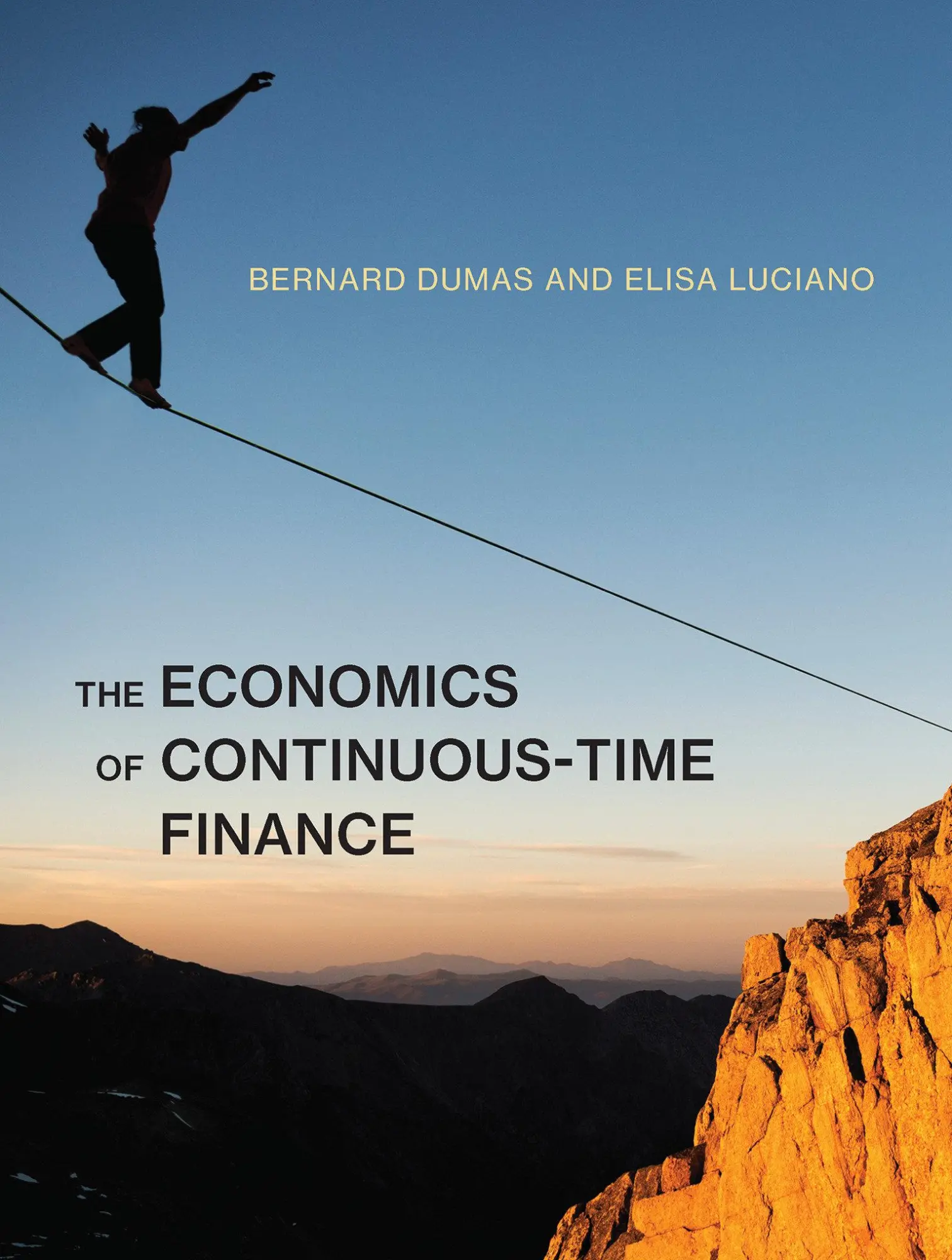 Cover: 9780262036542 | The Economics of Continuous-Time Finance | Bernard Dumas (u. a.)