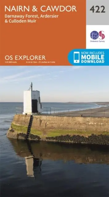 Cover: 9780319246542 | Nairn and Cawdor | Ordnance Survey | (Land-)Karte | Karte/Landkarte