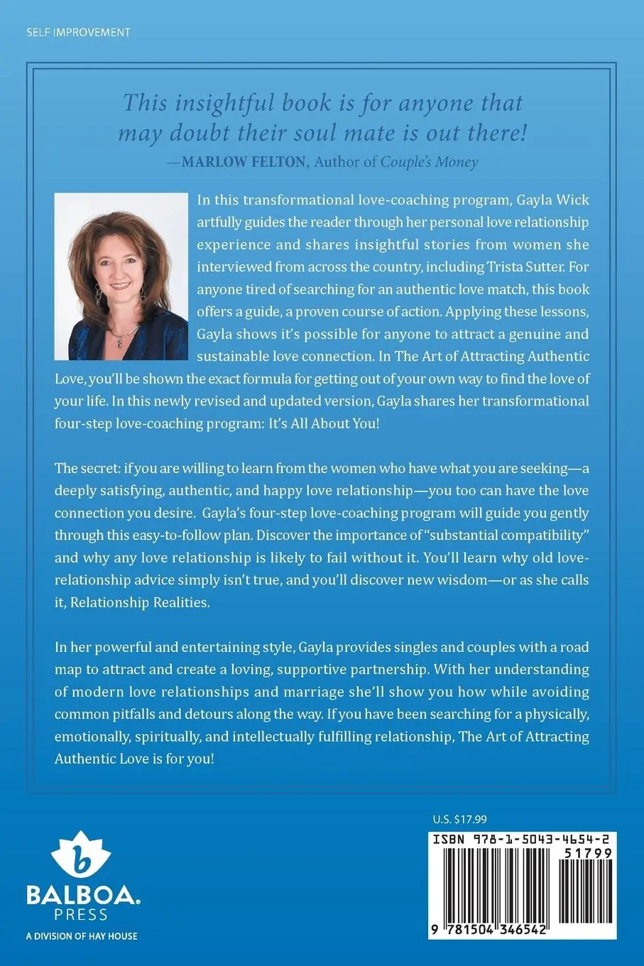Rückseite: 9781504346542 | The Art of Attracting Authentic Love | Gayla Wick | Taschenbuch | 2016