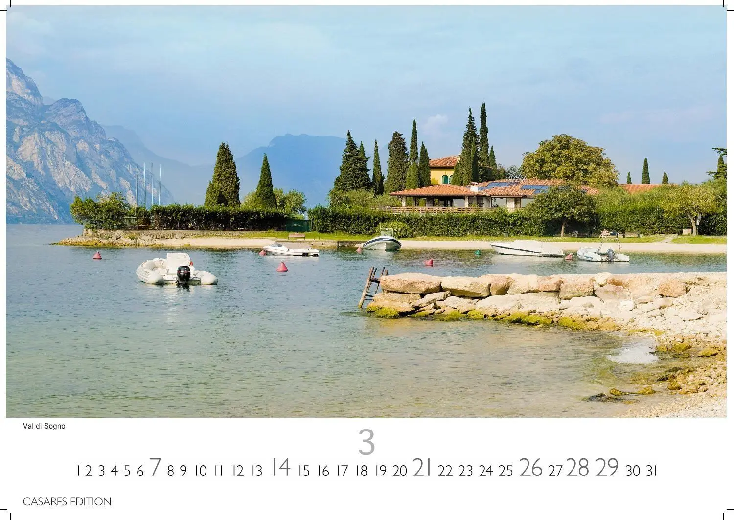 Bild: 9781835246542 | Gardasee Kalender 2027 - Wandkalender Fotokalender Italien 24x35cm...