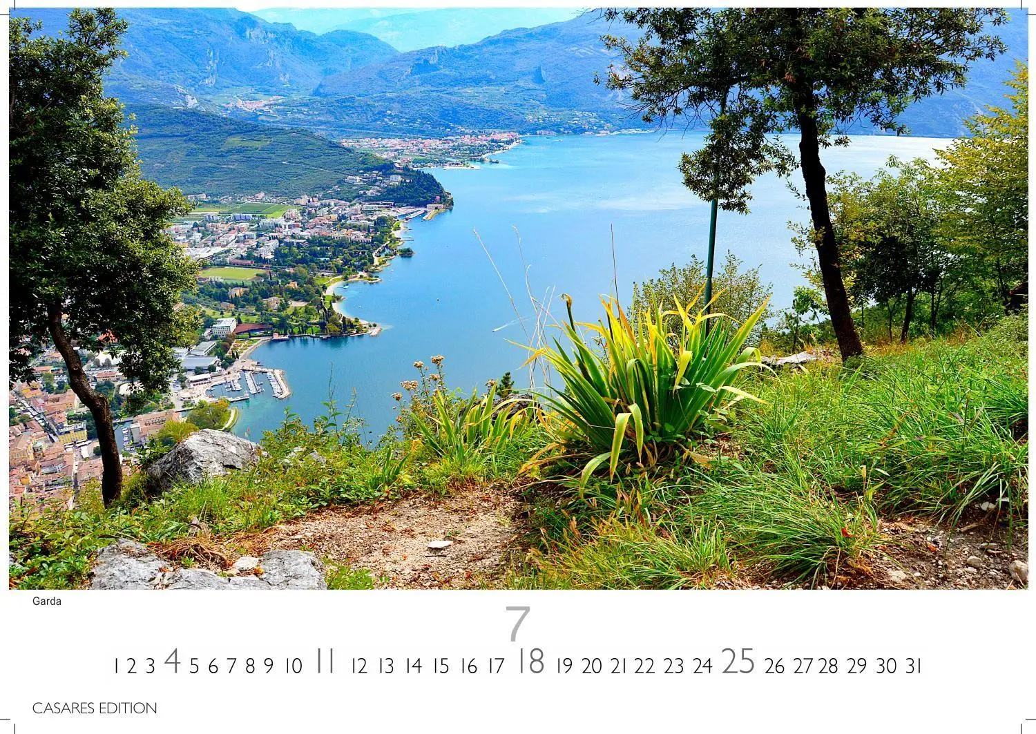 Bild: 9781835246542 | Gardasee Kalender 2027 - Wandkalender Fotokalender Italien 24x35cm...