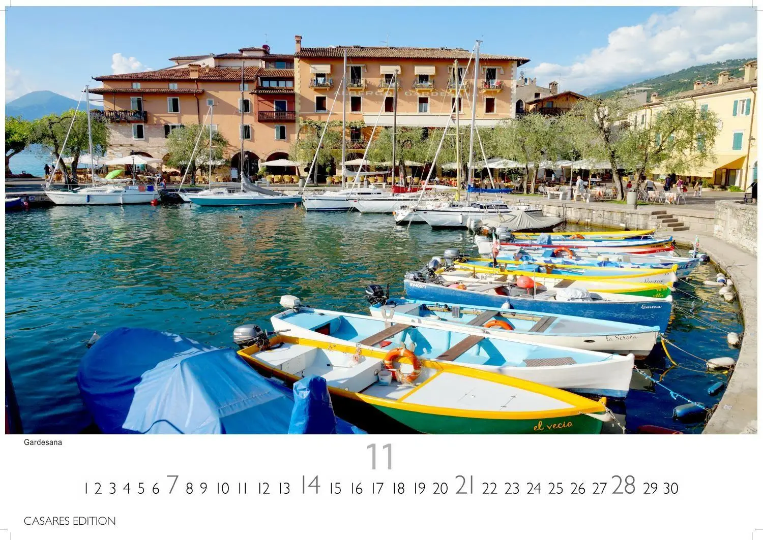 Bild: 9781835246542 | Gardasee Kalender 2027 - Wandkalender Fotokalender Italien 24x35cm...