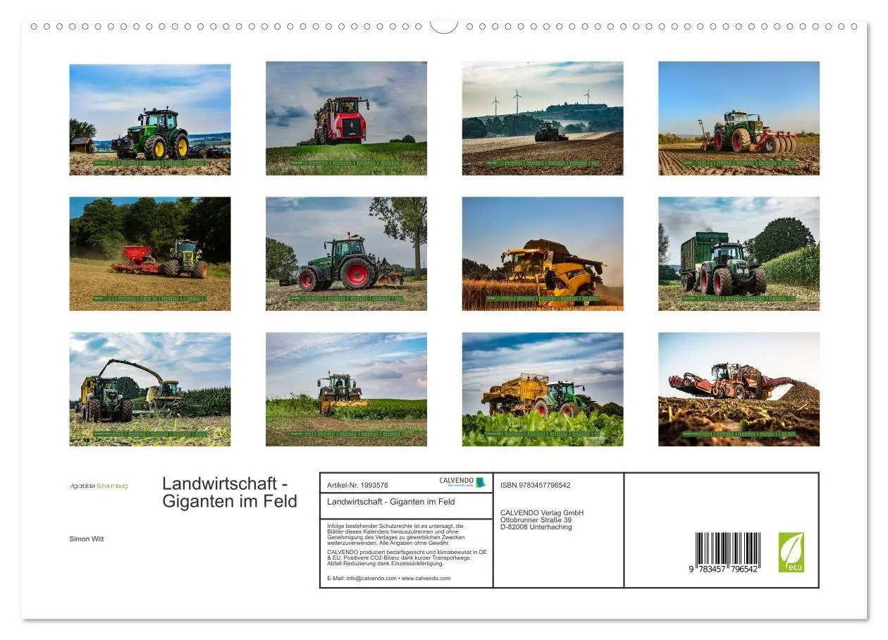 Bild: 9783457796542 | Landwirtschaft - Giganten im Feld (hochwertiger Premium...