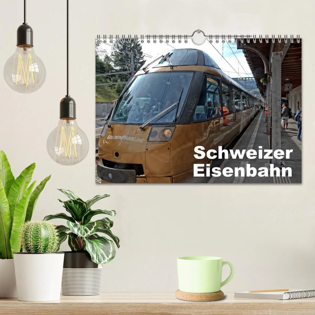 Bild: 9783516026542 | Schweizer Eisenbahn (Wandkalender 2026 DIN A4 quer), CALVENDO...