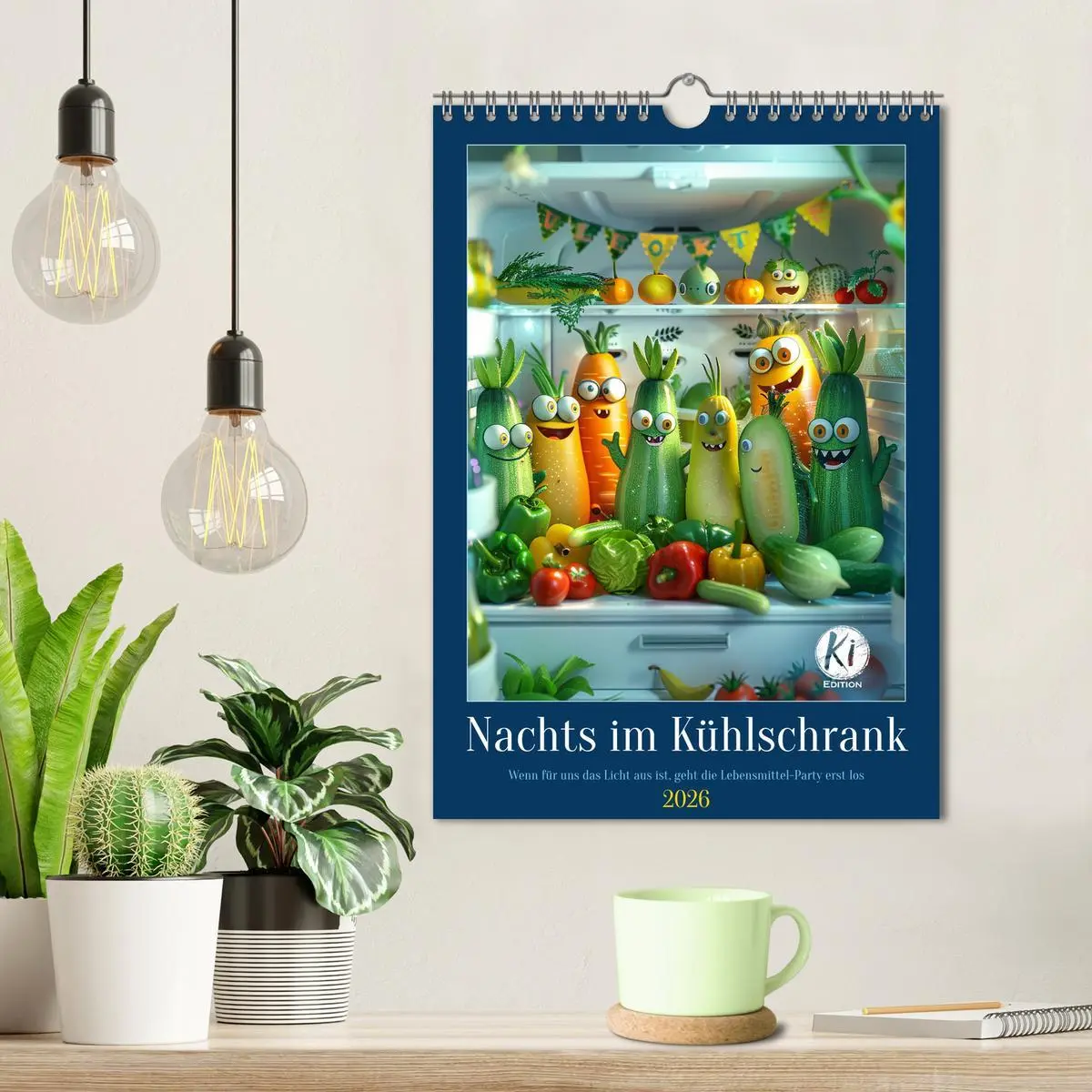 Bild: 9783516266542 | Nachts im Kühlschrank (Wandkalender 2026 DIN A4 hoch), CALVENDO...