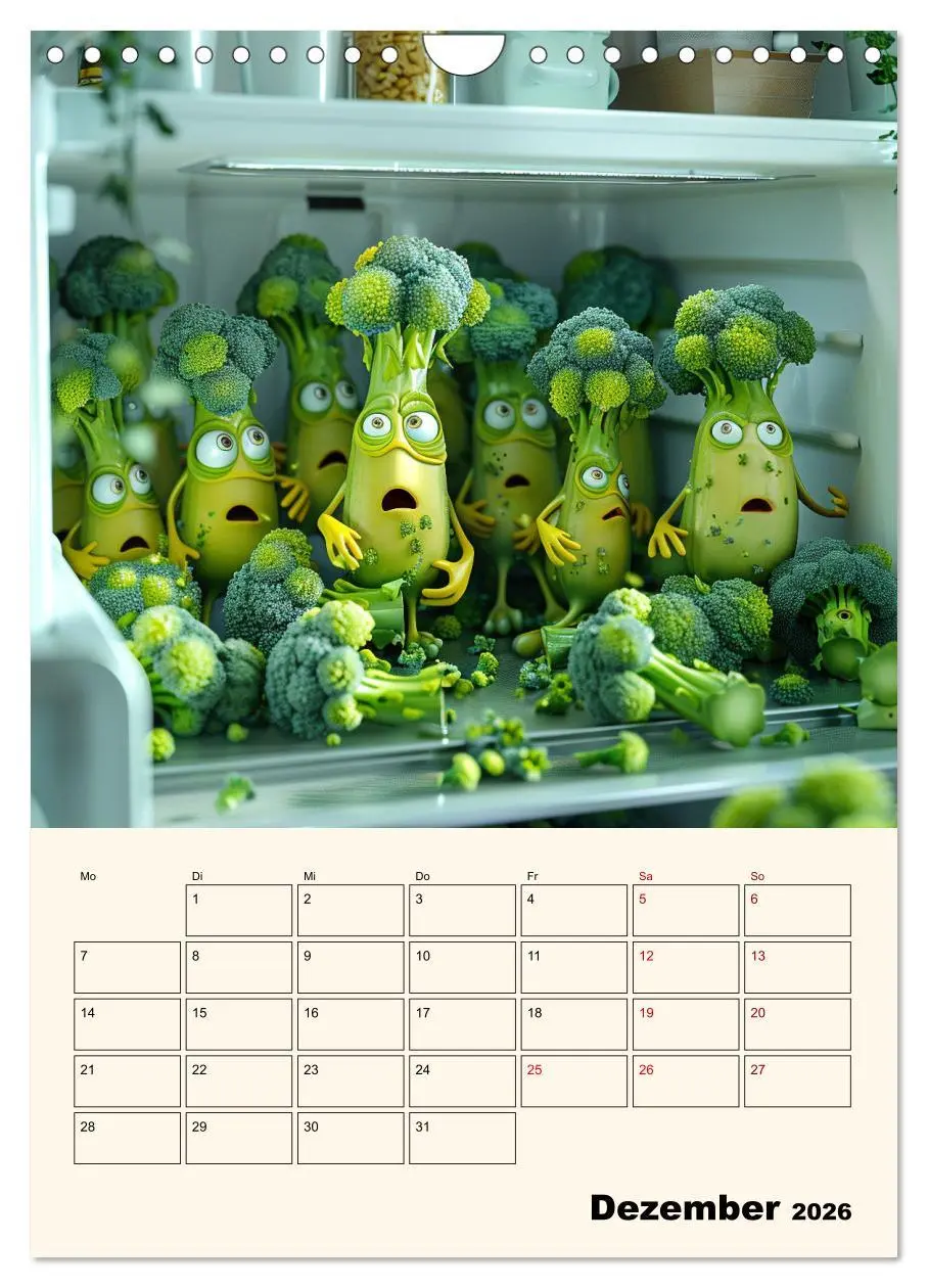 Bild: 9783516266542 | Nachts im Kühlschrank (Wandkalender 2026 DIN A4 hoch), CALVENDO...