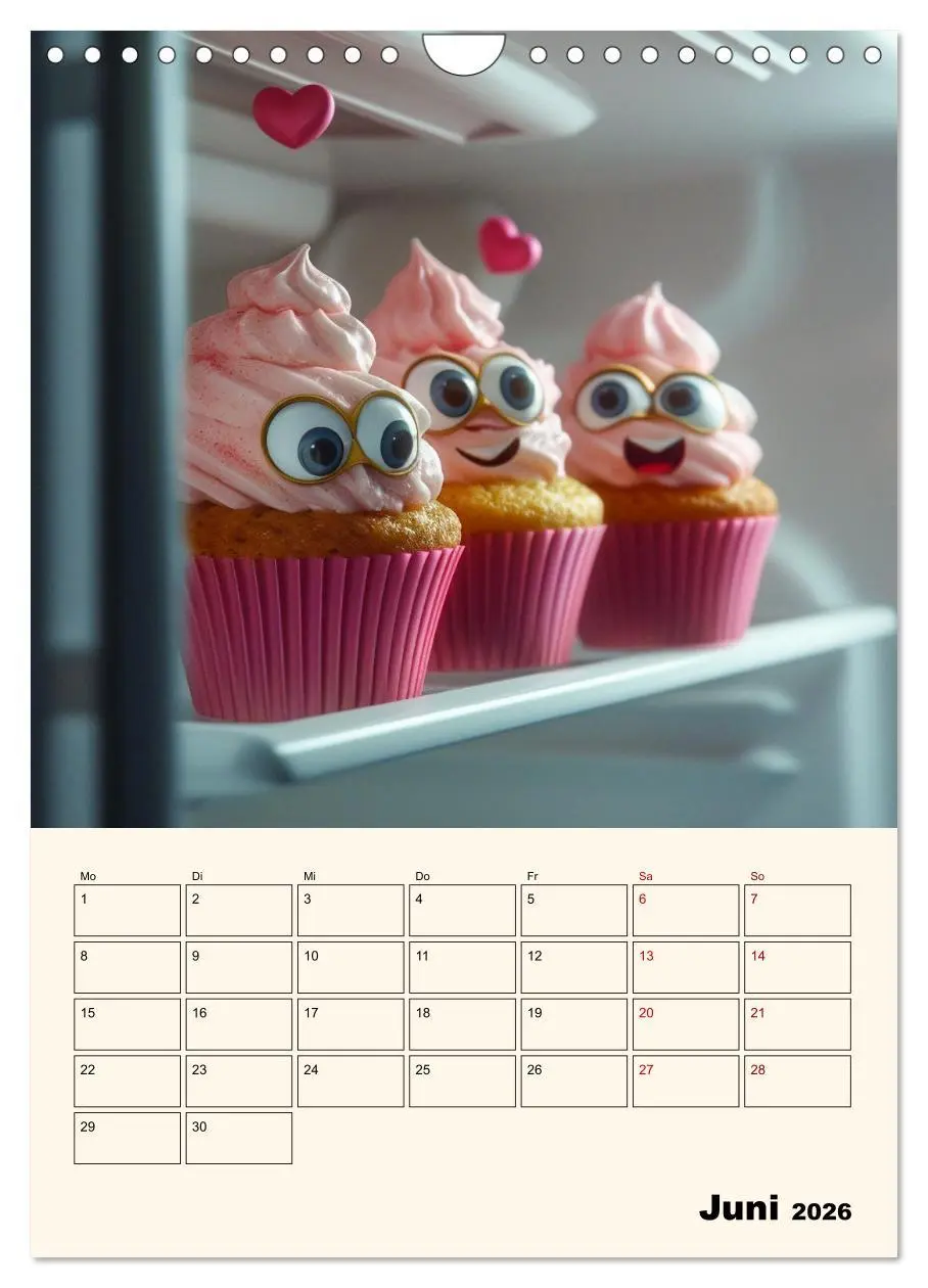 Bild: 9783516266542 | Nachts im Kühlschrank (Wandkalender 2026 DIN A4 hoch), CALVENDO...