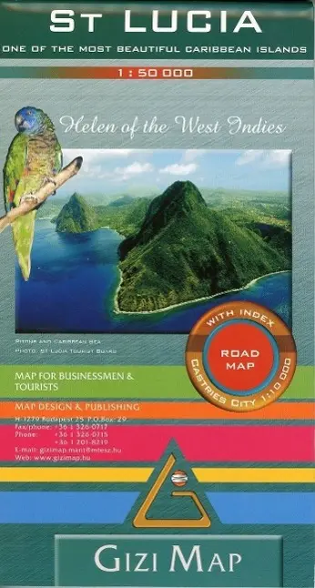 Cover: 9789638746542 | St-Lucia road | (Land-)Karte | Karte/Landkarte | Englisch | 2020