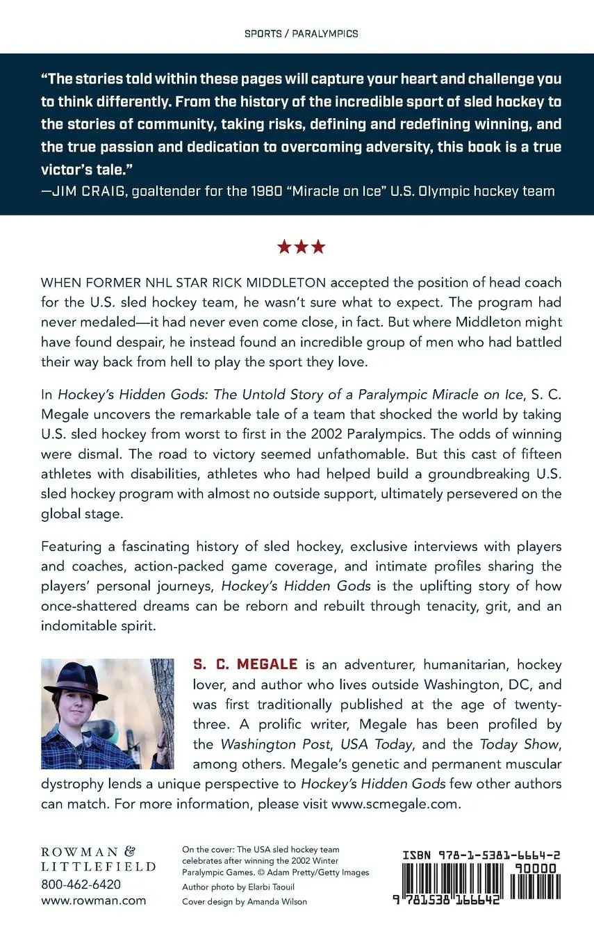 Rückseite: 9781538166642 | Hockey's Hidden Gods | The Untold Story of a Paralympic Miracle on Ice