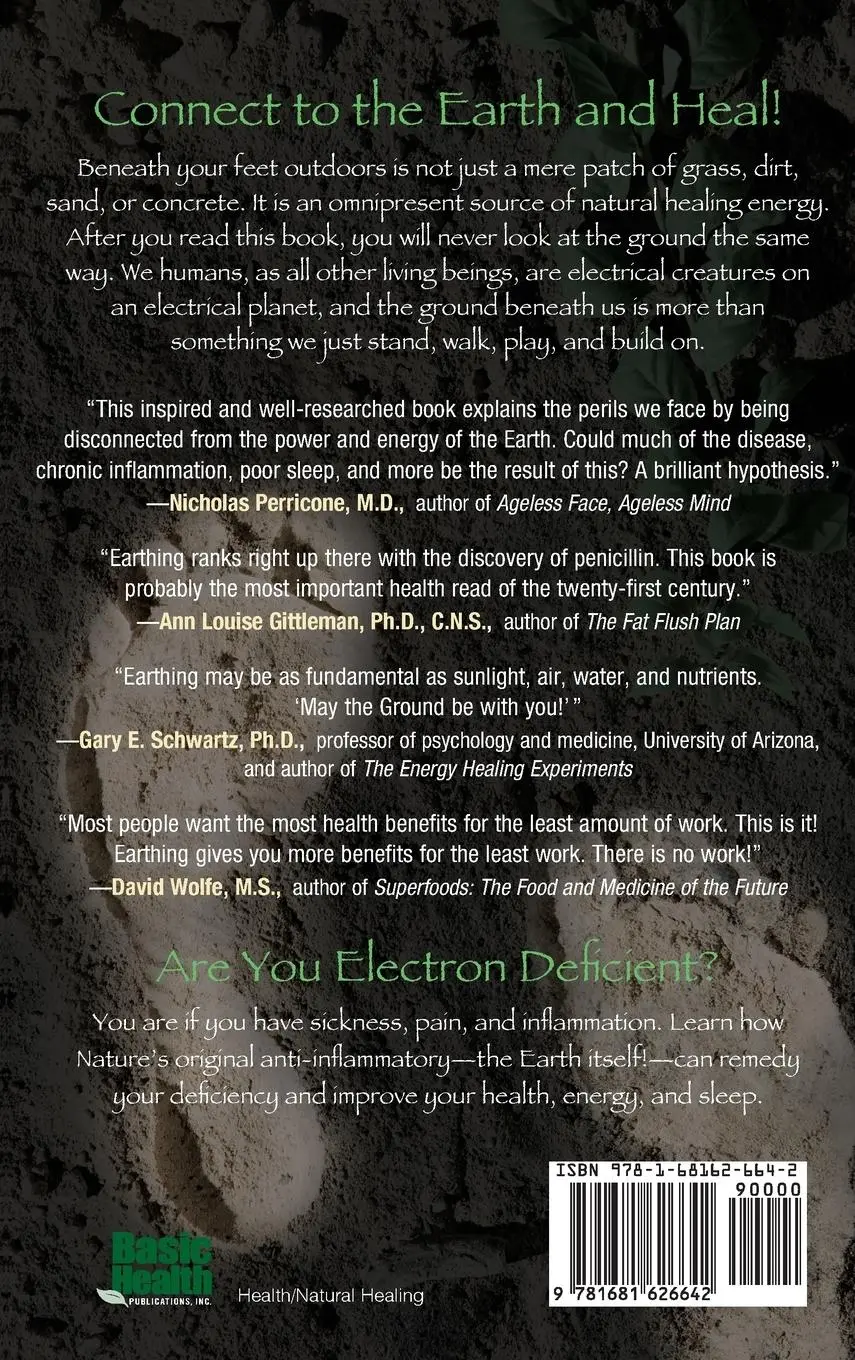 Rückseite: 9781681626642 | Earthing (2nd Edition) | The Most Important Health Discovery Ever!
