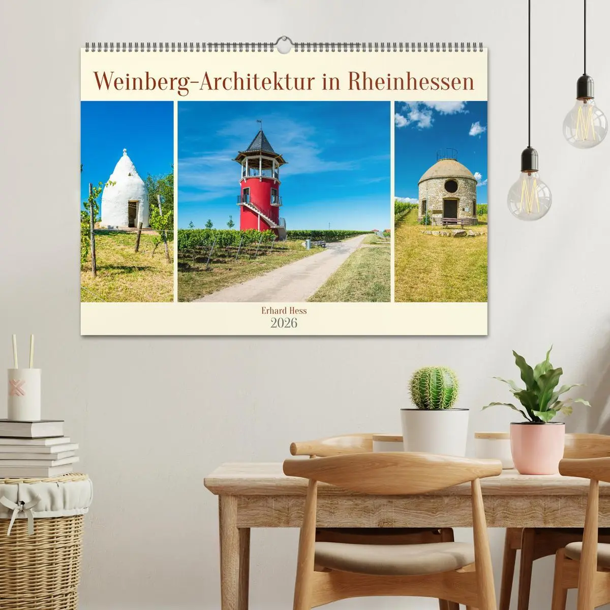 Bild: 9783457546642 | Weinberg-Architektur in Rheinhessen (Wandkalender 2026 DIN A2...