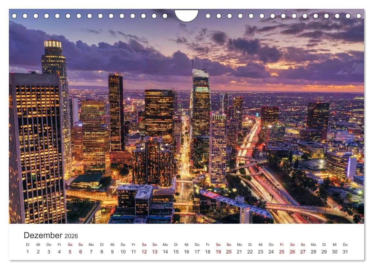 Bild: 9783457616642 | Los Angeles - City of Angels (Wandkalender 2026 DIN A4 quer),...