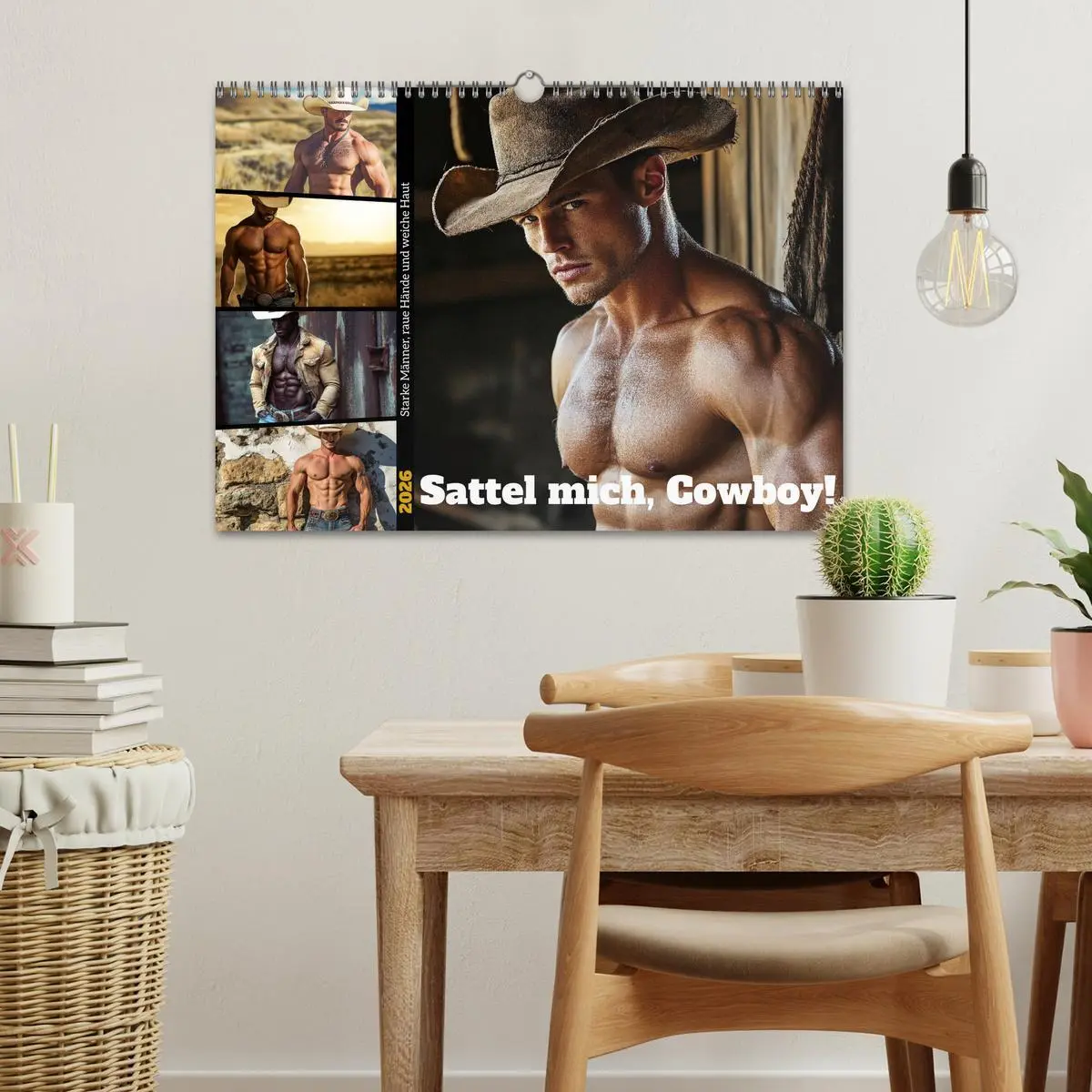 Bild: 9783516636642 | Sattel mich, Cowboy! (Wandkalender 2026 DIN A3 quer), CALVENDO...
