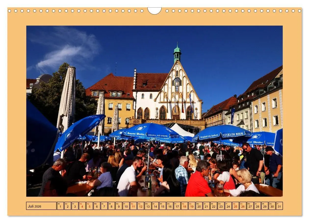 Bild: 9783516706642 | Amberg und seine Feste (Wandkalender 2026 DIN A3 quer), CALVENDO...