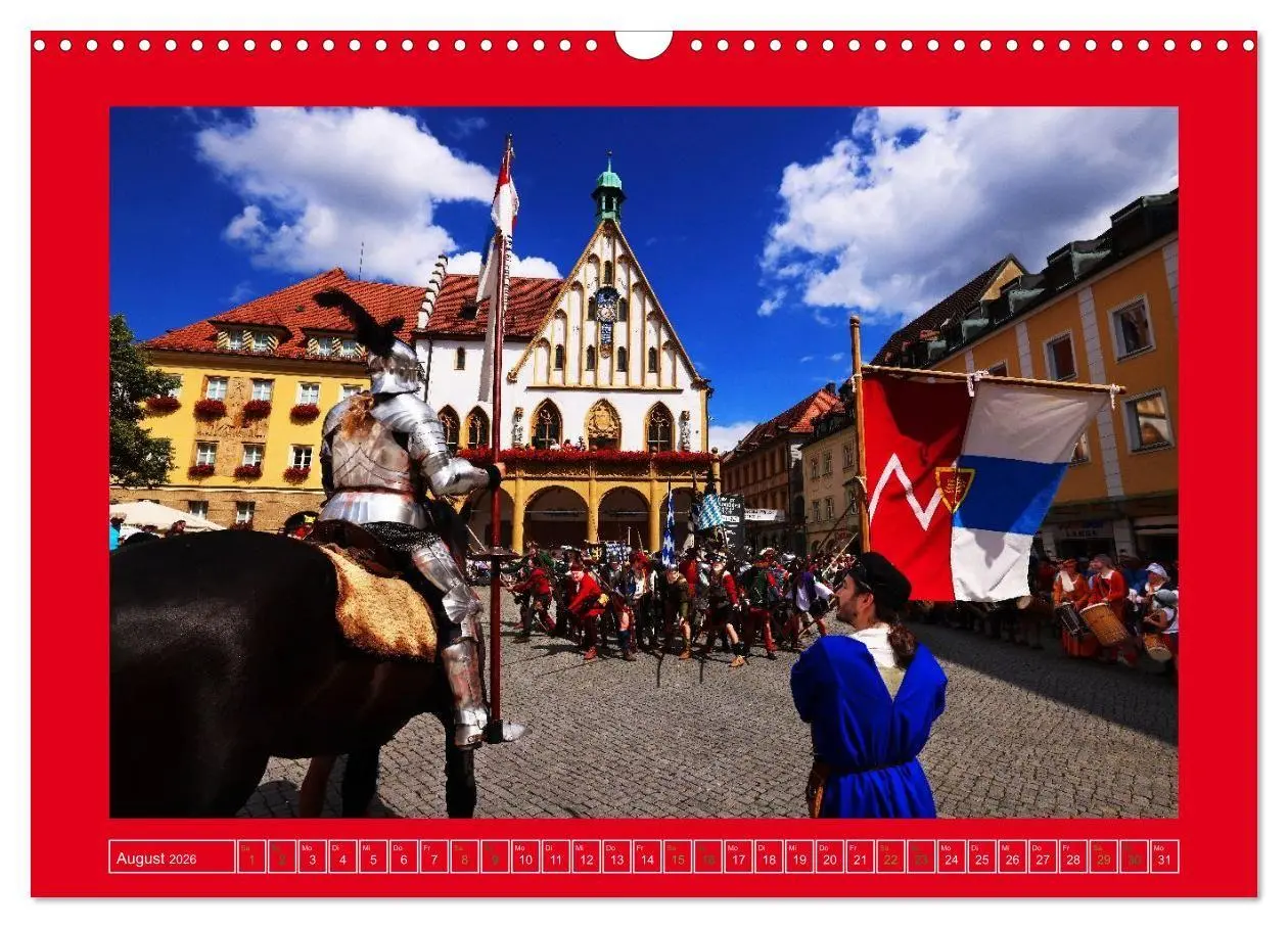Bild: 9783516706642 | Amberg und seine Feste (Wandkalender 2026 DIN A3 quer), CALVENDO...