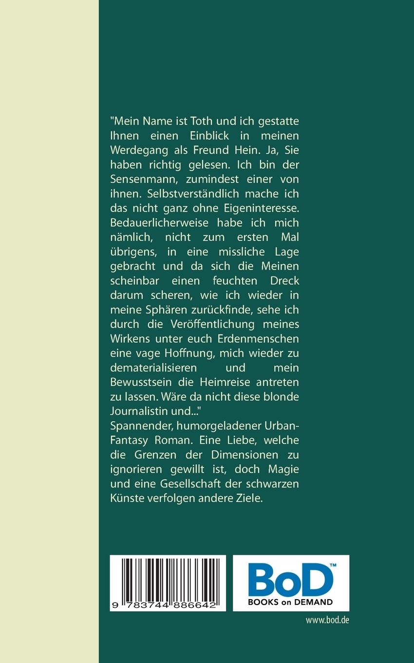 Rückseite: 9783744886642 | Mister Toth | Die verlorene Ewigkeit | John D. Sikavica | Taschenbuch