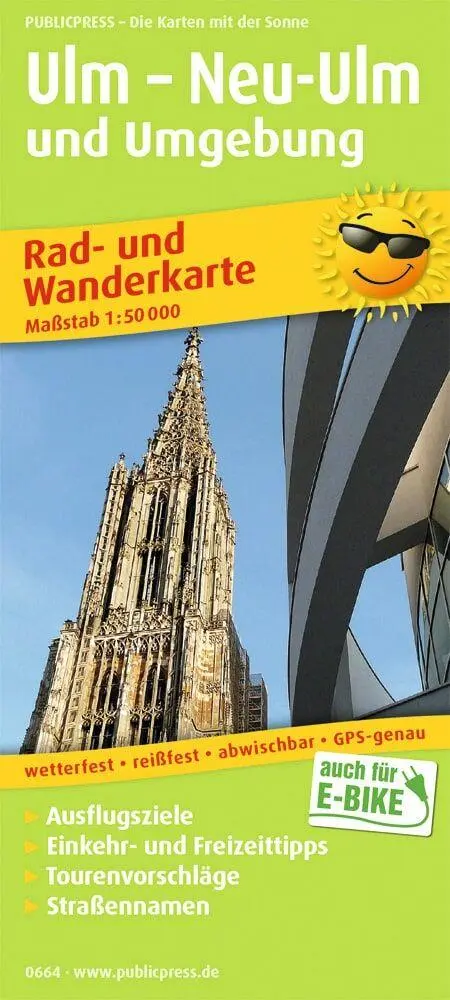 Cover: 9783747306642 | Ulm - Neu-Ulm und Umgebung 1 : 50 000 | (Land-)Karte | Deutsch | 2018