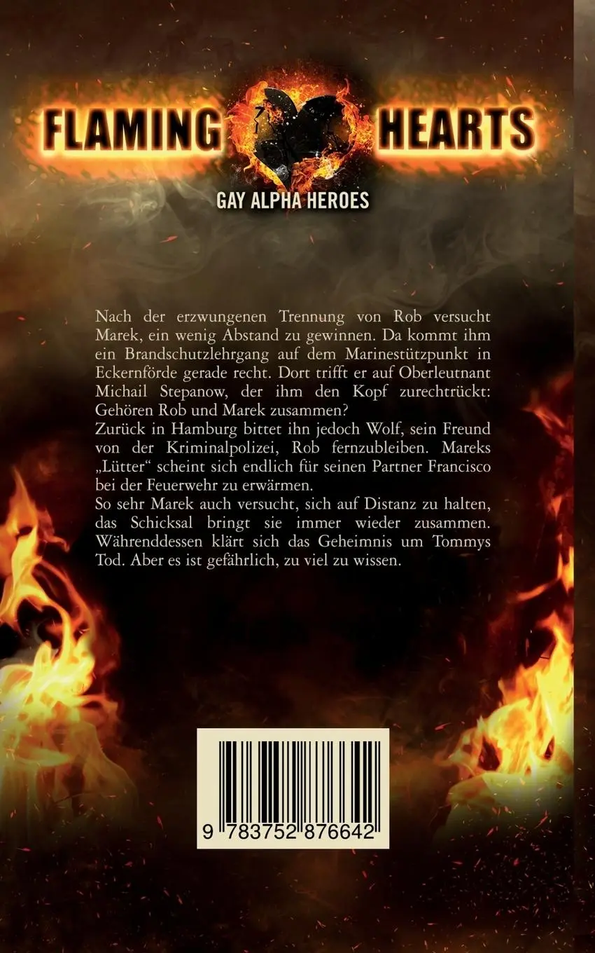 Rückseite: 9783752876642 | Flaming Hearts | Sammelband 2, Episoden 4 - 6 | Nicole Henser (u. a.)