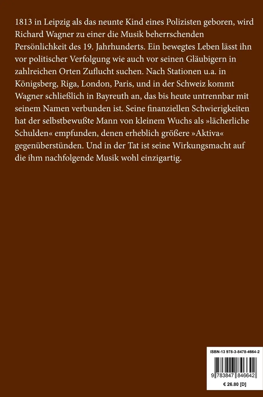 Rückseite: 9783847846642 | Das Kunstwerk der Zukunft (Großdruck) | Richard Wagner | Buch | 168 S.
