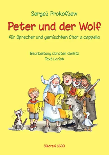Cover: 9783935196642 | Peter und der Wolf | Sergej Prokofjew | Notenblätter (ungebunden)