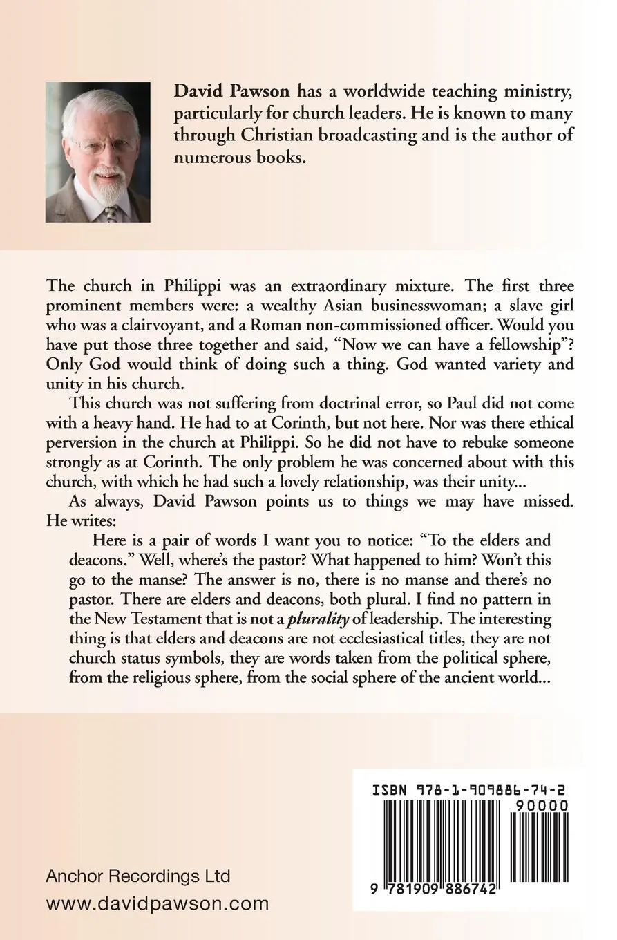 Rückseite: 9781909886742 | A Commentary on Philippians | David Pawson | Taschenbuch | Englisch