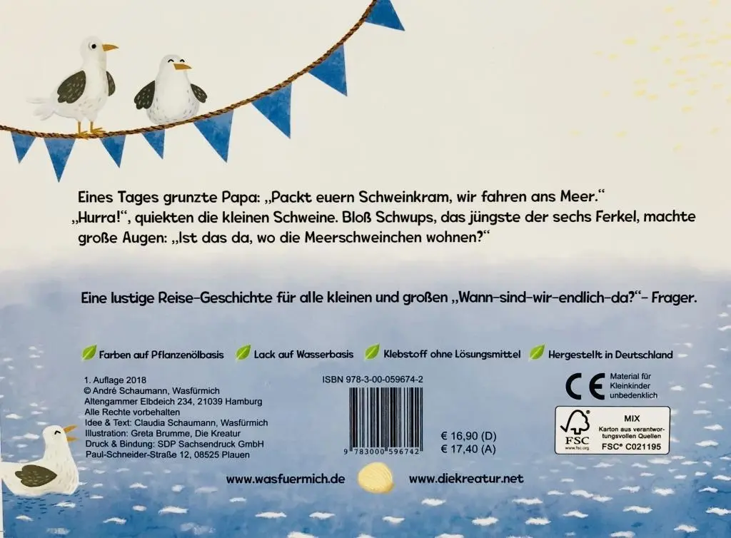 Bild: 9783000596742 | Schwups fährt in die Ferien | Claudia Schaumann | Buch | 28 S. | 2018