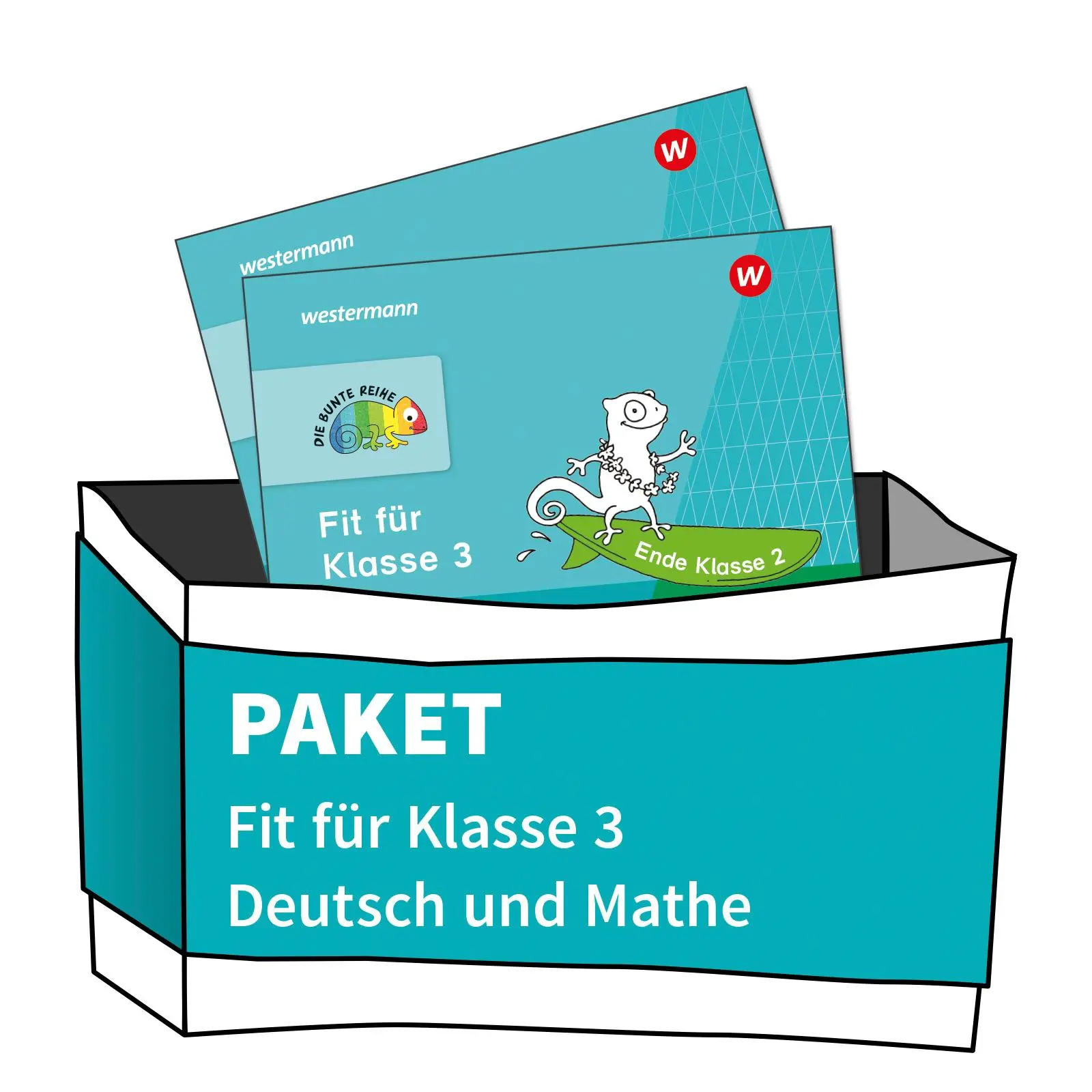 Cover: 9783141176742 | DIE BUNTE REIHE - Deutsch/Mathematik. Paket Fit für Klasse 3 | Deutsch