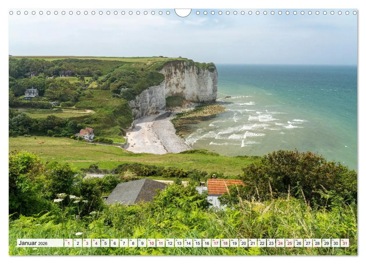 Bild: 9783457466742 | Frankreich - die Normandie (Wandkalender 2026 DIN A3 quer),...