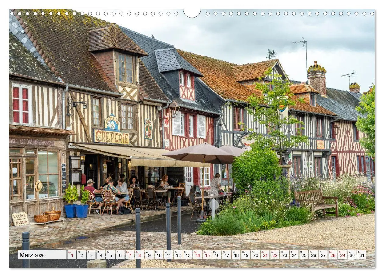 Bild: 9783457466742 | Frankreich - die Normandie (Wandkalender 2026 DIN A3 quer),...