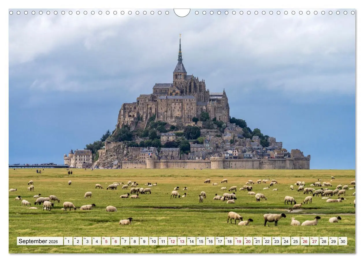 Bild: 9783457466742 | Frankreich - die Normandie (Wandkalender 2026 DIN A3 quer),...