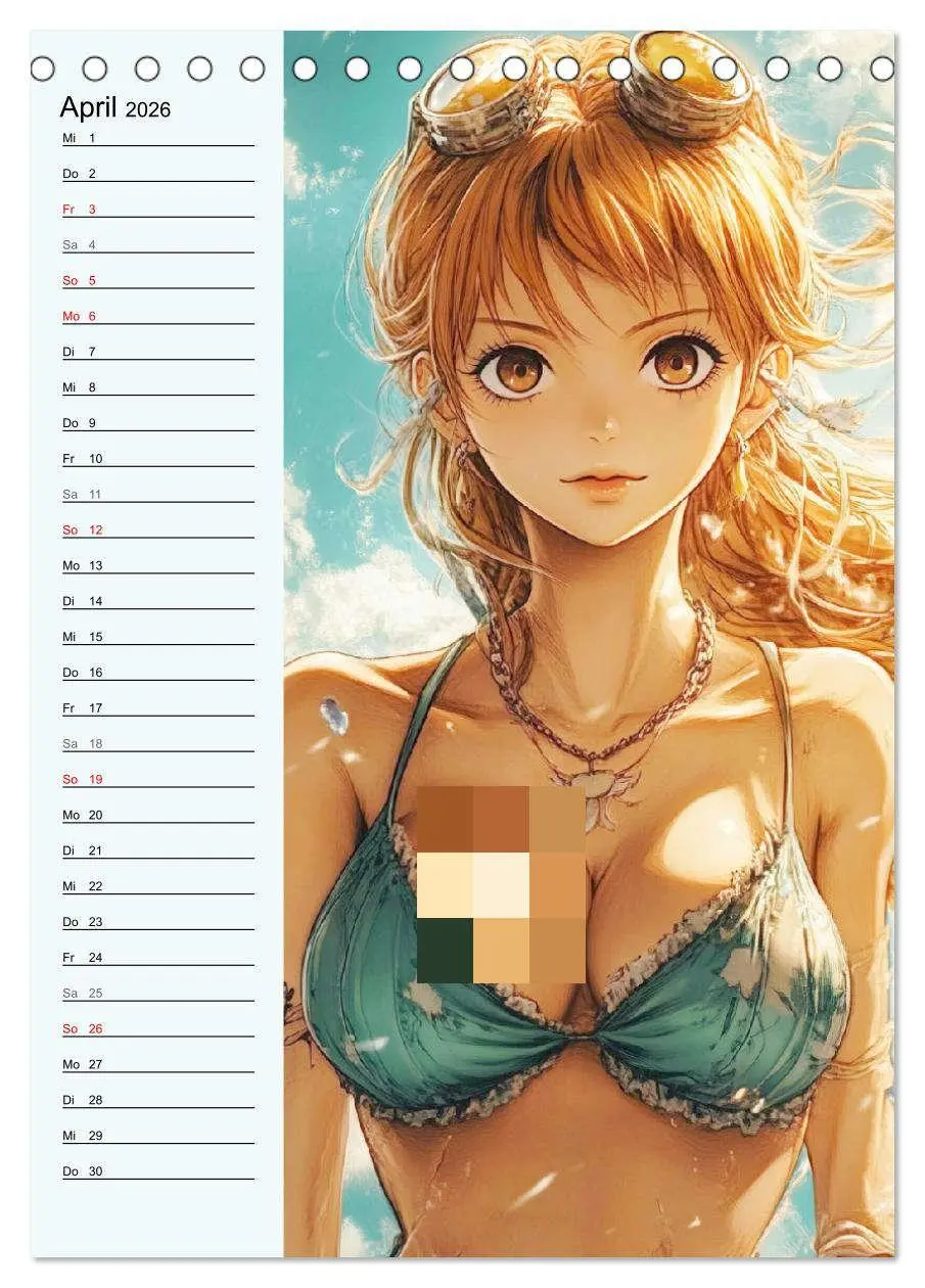 Bild: 9783516246742 | Manga Erotik. Sexy Cartoon-Girls (Tischkalender 2026 DIN A5 hoch),...