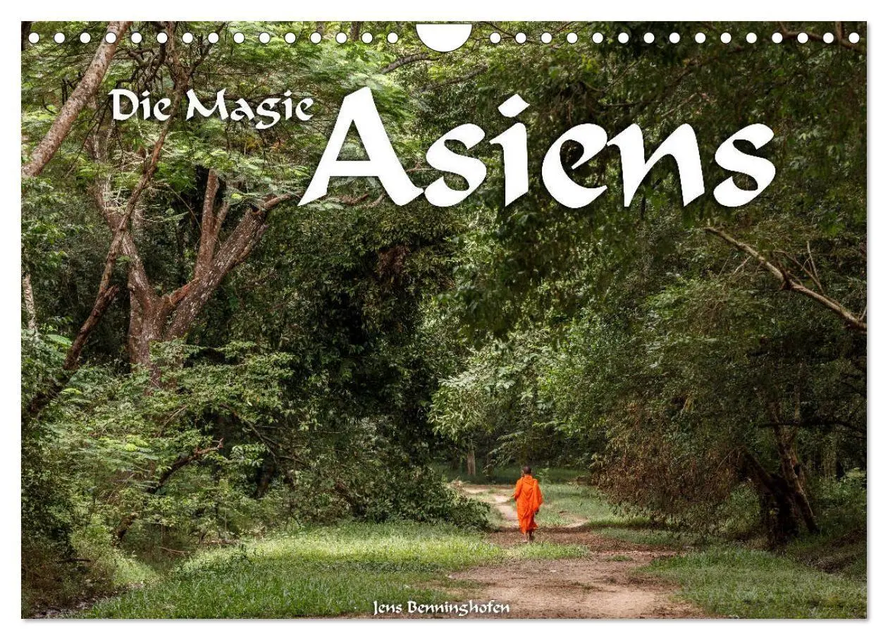 Cover: 9783569576742 | Die Magie Asiens (Wandkalender 2027 DIN A4 quer), CALVENDO...