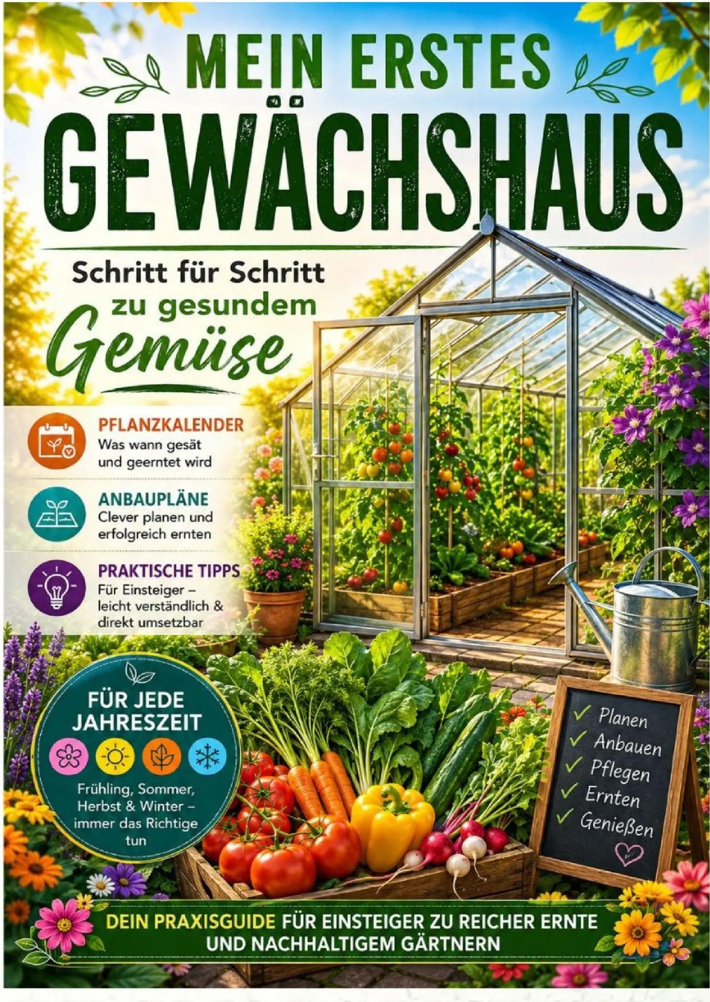 Cover: 9789403926742 | Mein erstes Gewächshaus: Schritt für Schritt zu gesundem Gemüse | Buch