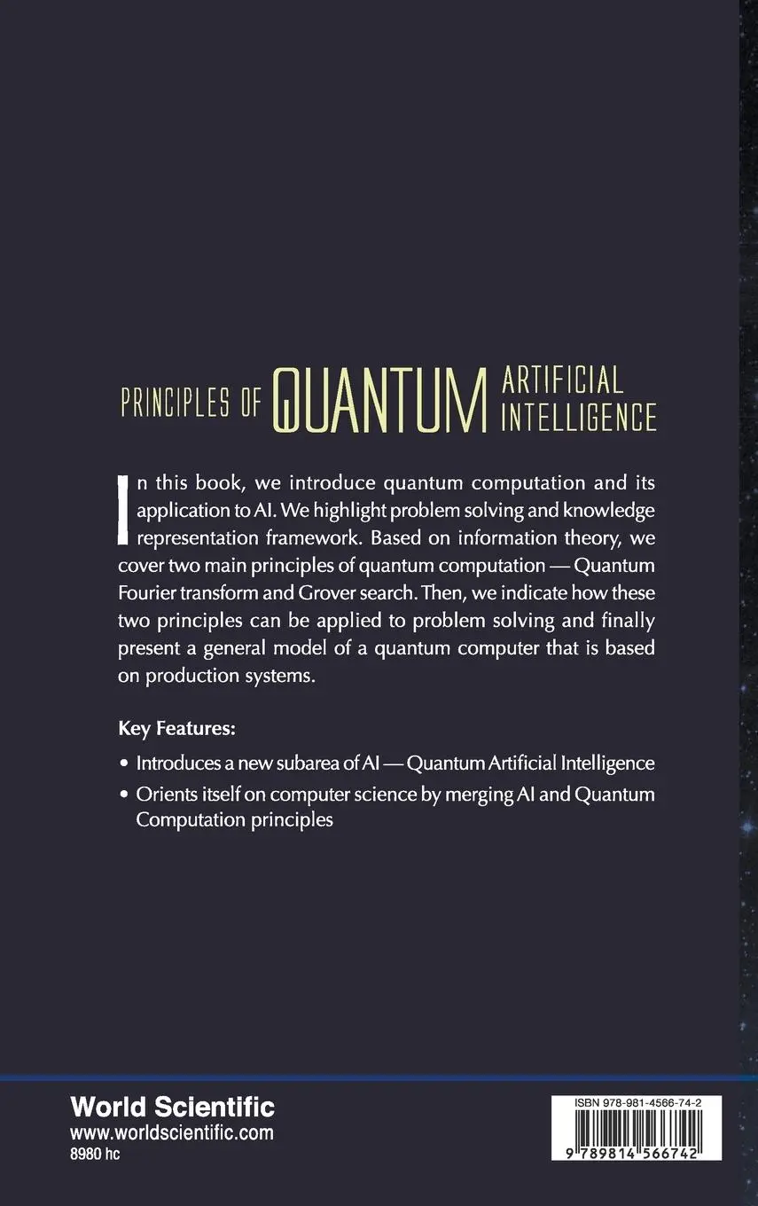 Rückseite: 9789814566742 | PRINCIPLES OF QUANTUM ARTIFICIAL INTELLIGENCE | Andreas Wichert | Buch