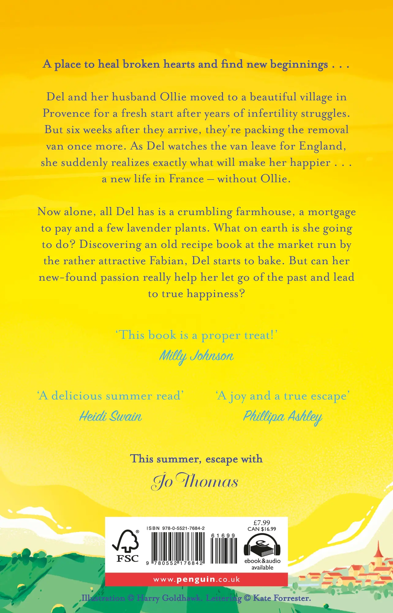Rückseite: 9780552176842 | Escape to the French Farmhouse | Jo Thomas | Taschenbuch | Englisch