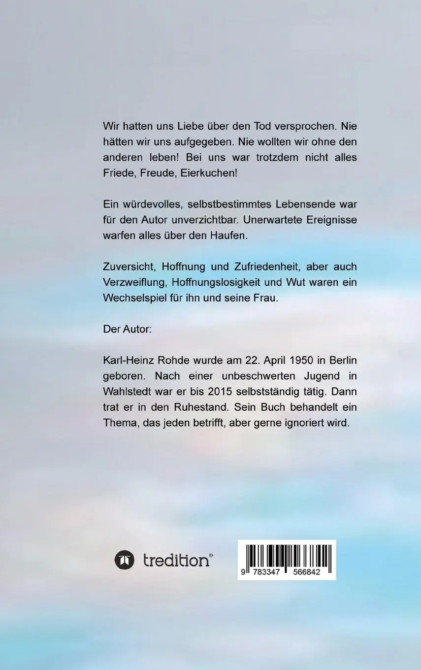 Rückseite: 9783347566842 | Abschied zu zweit?! | Der lange Kampf um unser Recht. | Rohde | Buch