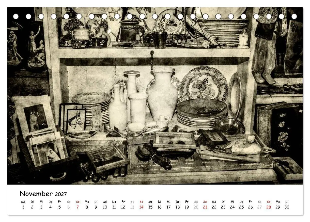 Bild: 9783594146842 | Retro (Tischkalender 2027 DIN A5 quer), CALVENDO Monatskalender | 2027