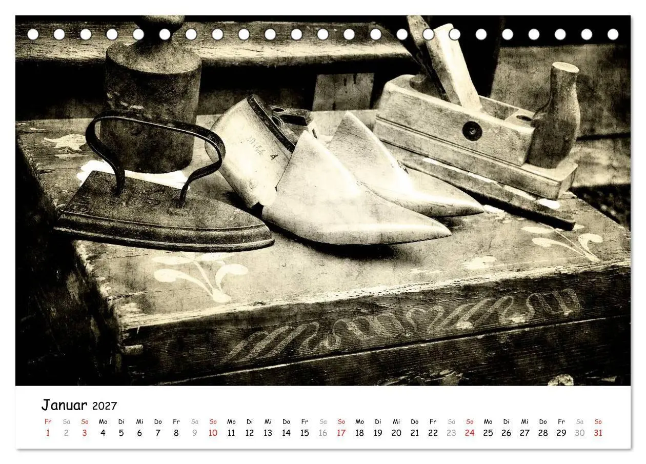 Bild: 9783594146842 | Retro (Tischkalender 2027 DIN A5 quer), CALVENDO Monatskalender | 2027