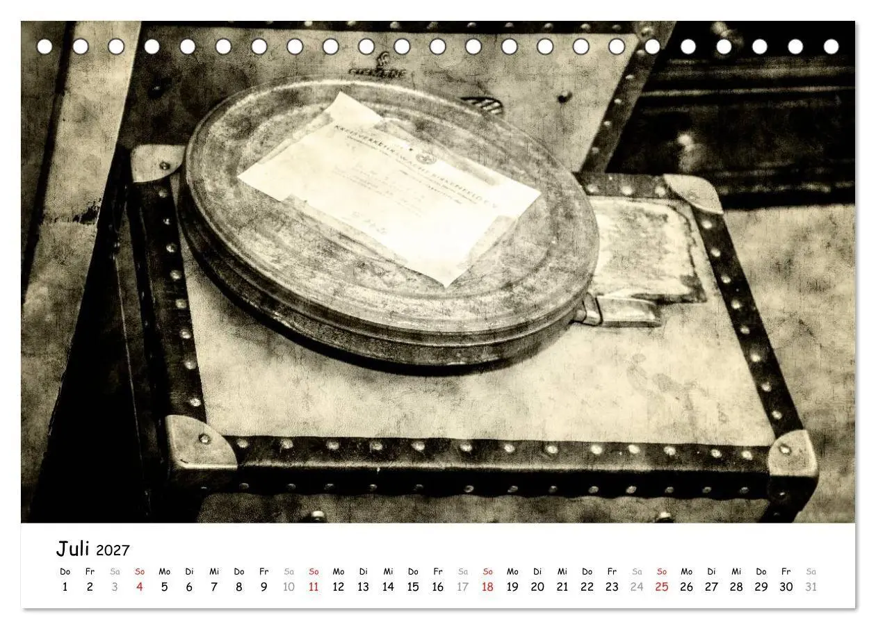 Bild: 9783594146842 | Retro (Tischkalender 2027 DIN A5 quer), CALVENDO Monatskalender | 2027