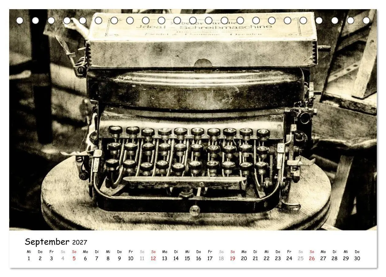 Bild: 9783594146842 | Retro (Tischkalender 2027 DIN A5 quer), CALVENDO Monatskalender | 2027