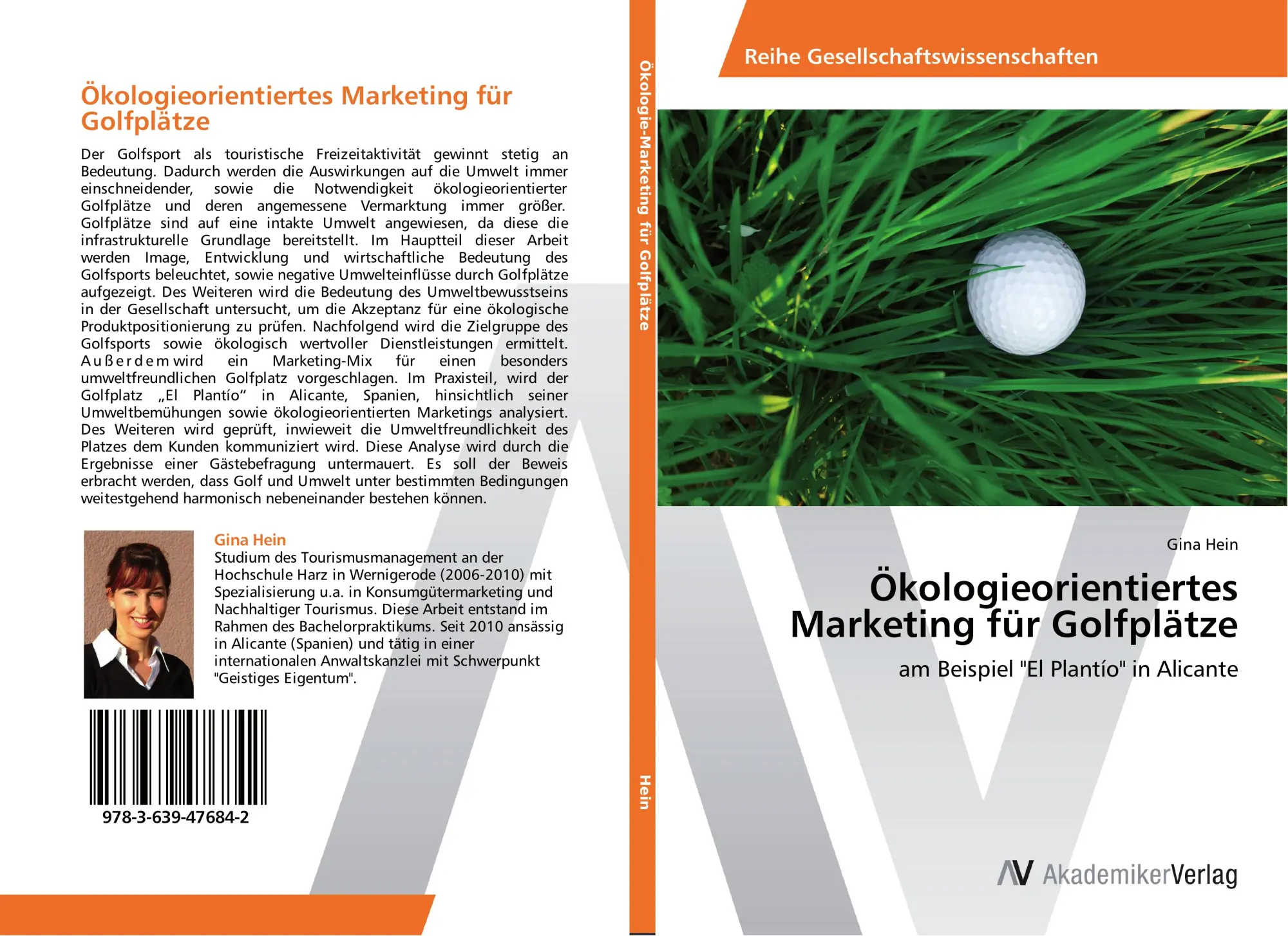Cover: 9783639476842 | Ökologieorientiertes Marketing für Golfplätze | Gina Hein | Buch