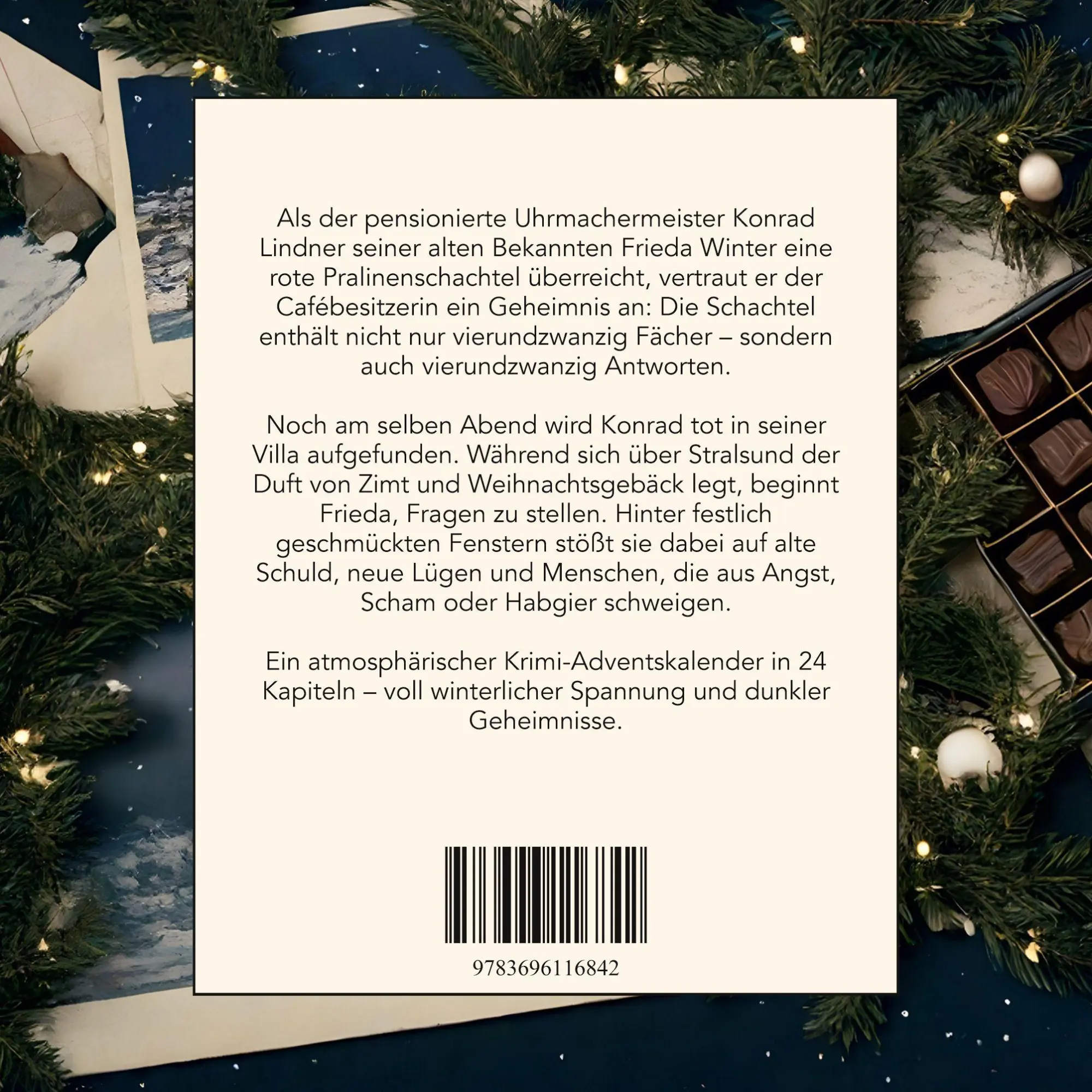 Rückseite: 9783696116842 | Mord in Stralsund | Der Krimi-Adventskalender in 24 Akten | Liam König