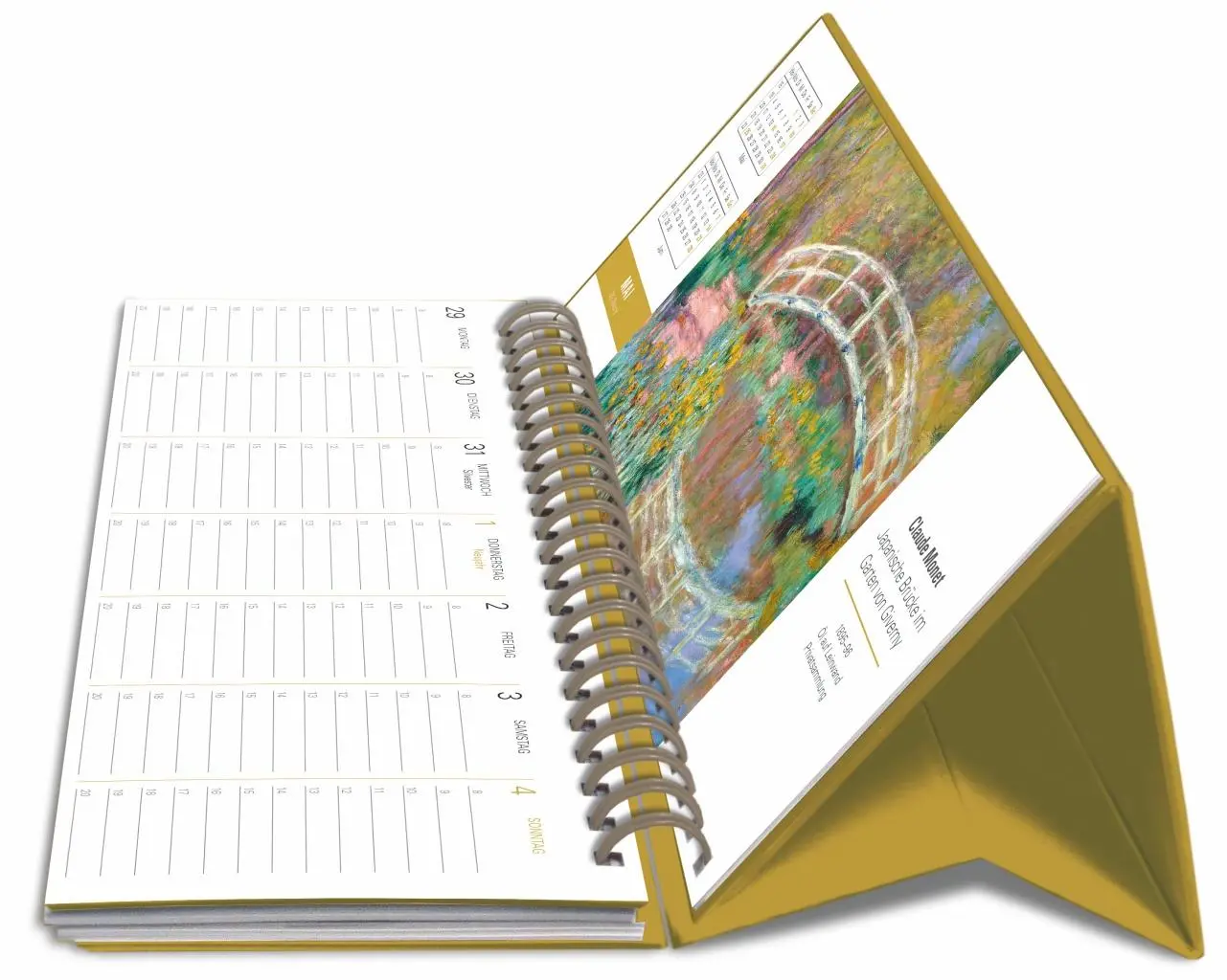 Bild: 9783840036842 | Die Welt der Kunst Premium-Tischplaner 2026 - Wochenkalender mit 53...